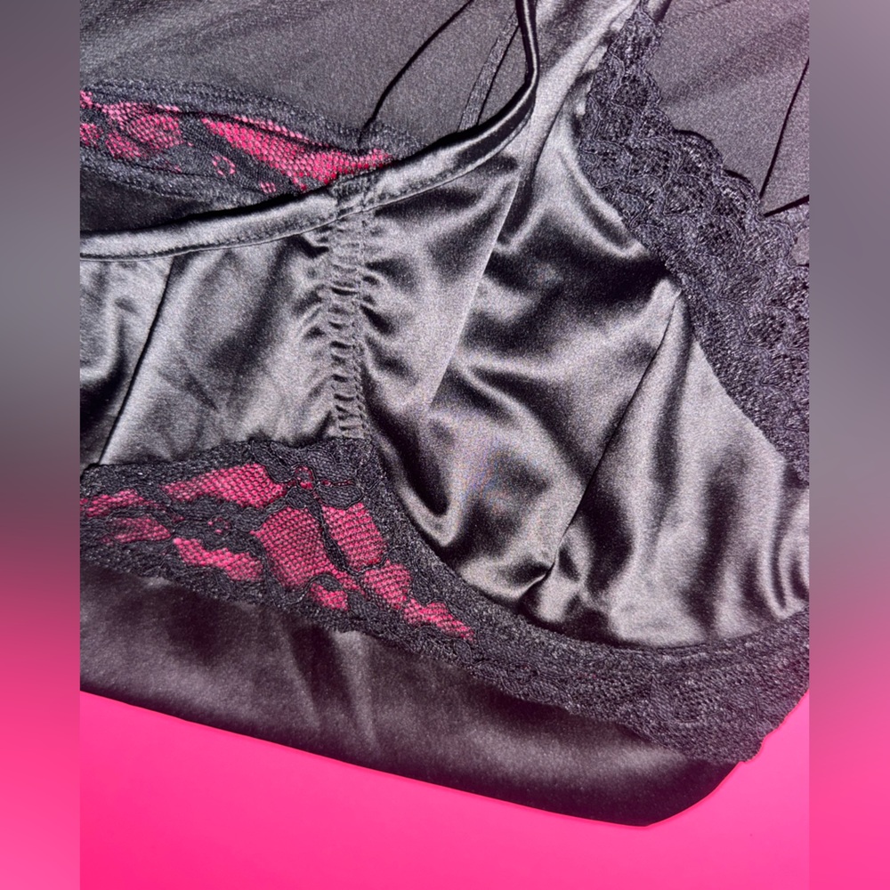 Forplay Satin and Lace Black Bralette - Picture 8 of 8